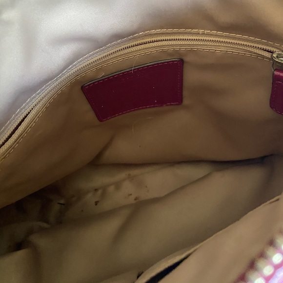 Pink coach purse tote bag - Picture 5 of 6
